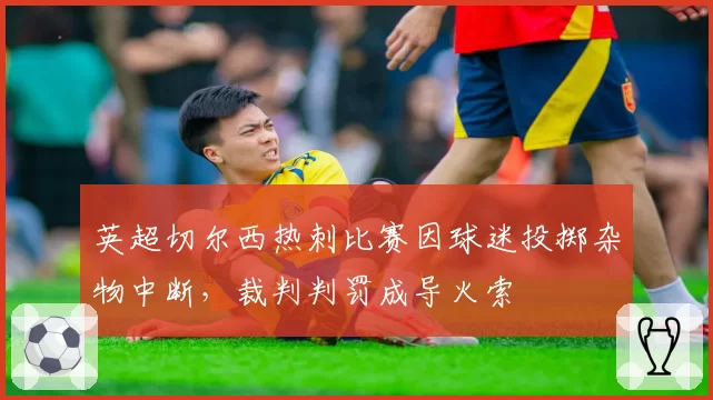 英超切尔西热刺比赛因球迷投掷杂物中断,裁判判罚成导火索